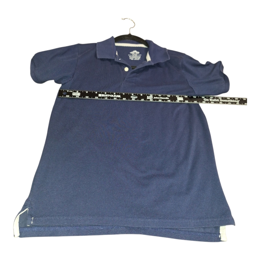 Thereabouts Navy Blue shortsleeve polo shirt  Size Medium 10/12